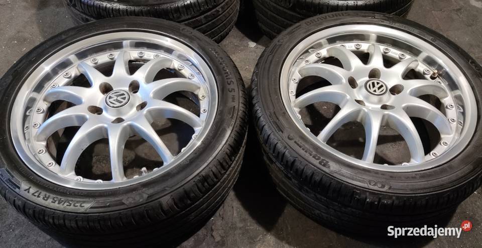 Alutec Kyro 17 7J 5x112 polerowane ranty opony Opole