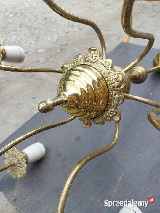 Lampa wisząca świecznik królewski Iżyk żyrandol zachodniopomorskie Szczecin