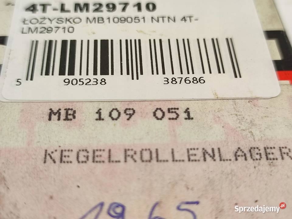 ŁOŻYSKO PIASTY KOŁA MITSUBISHI COLT I 14 7884