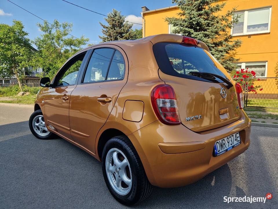 TOP Śliczny Nissan Micra 2011 12 Benz Klima Stan Pleszew