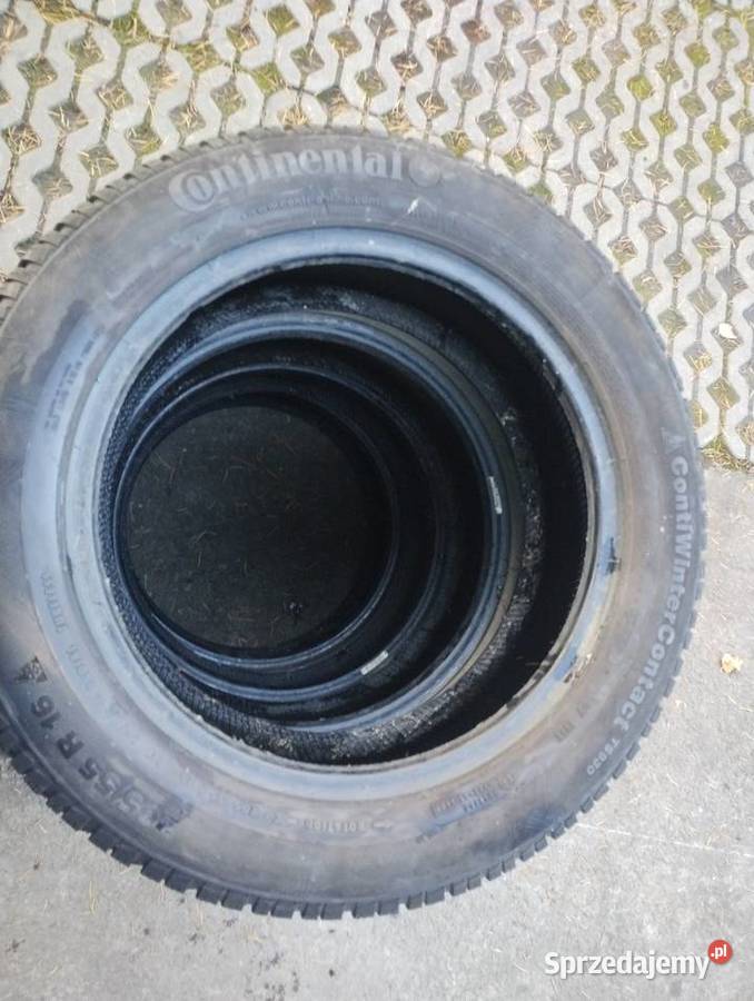 Opony zimowe 20555r16 continental Jasło