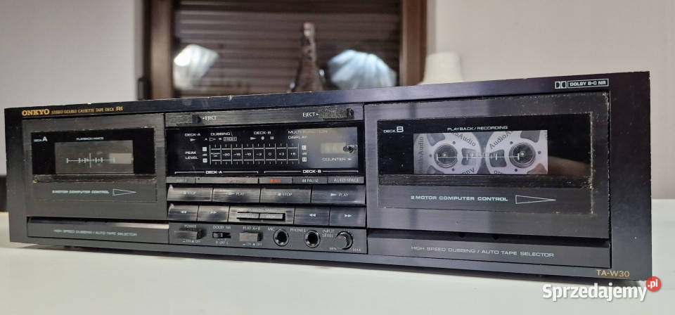 Onkyo TA W 30 TAW30 magnetofon casette deck Magnetofony Międzychód