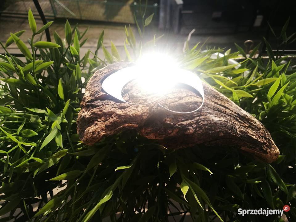 kolczyki lustro lusterko lustrzane wiszące Warszawa