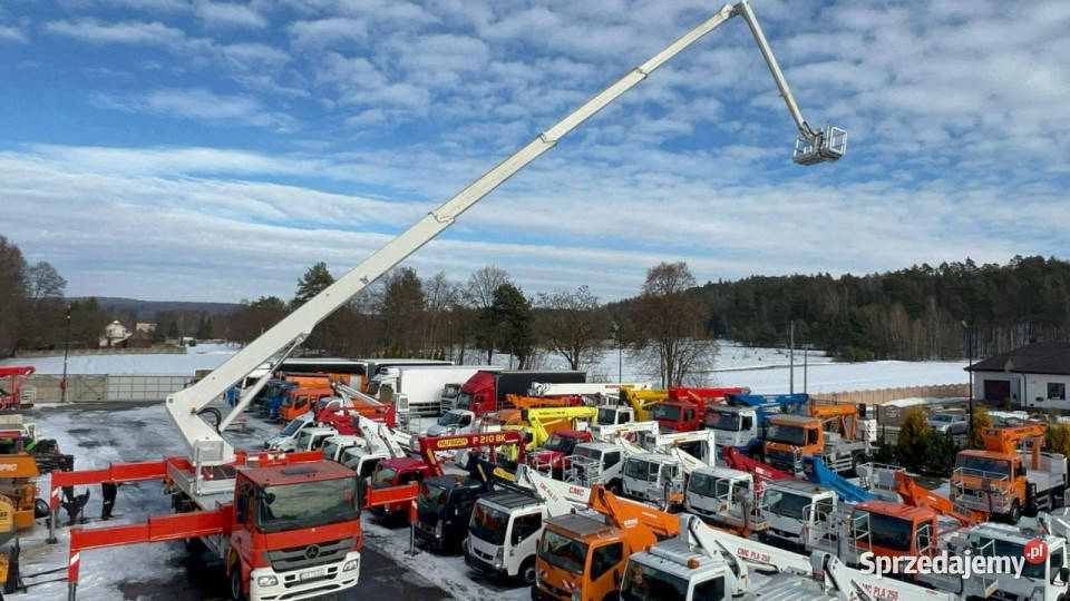 Mercedes ACTROS 2632 Zwyżka WUMAG WT 530 11946cm3 Widełki