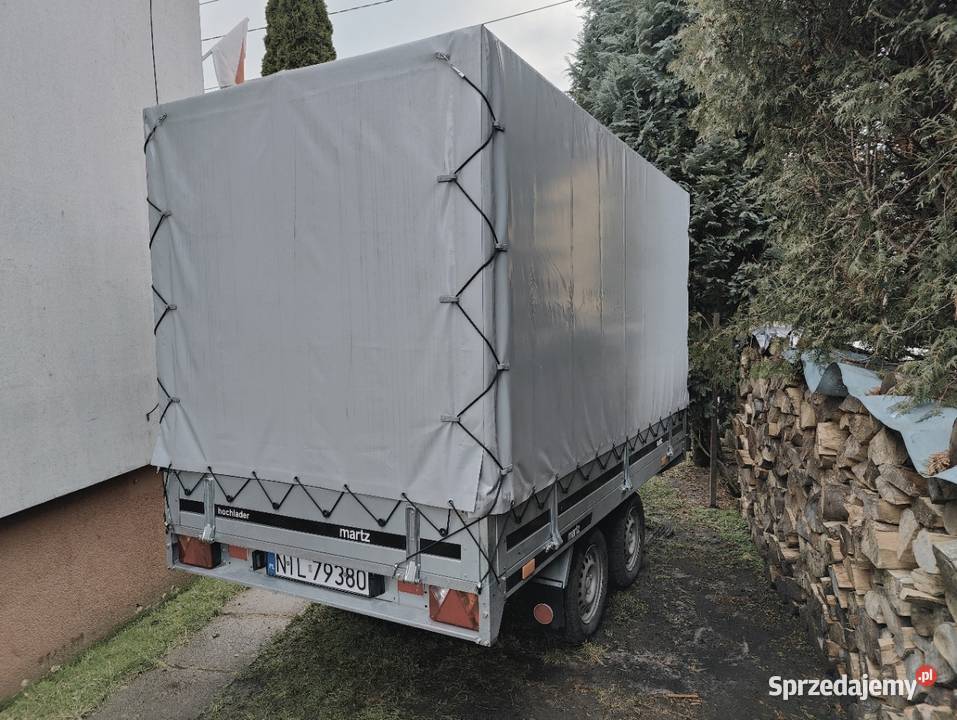 Przyczepka dwuosiowa Martz Hochlader 902 Susz