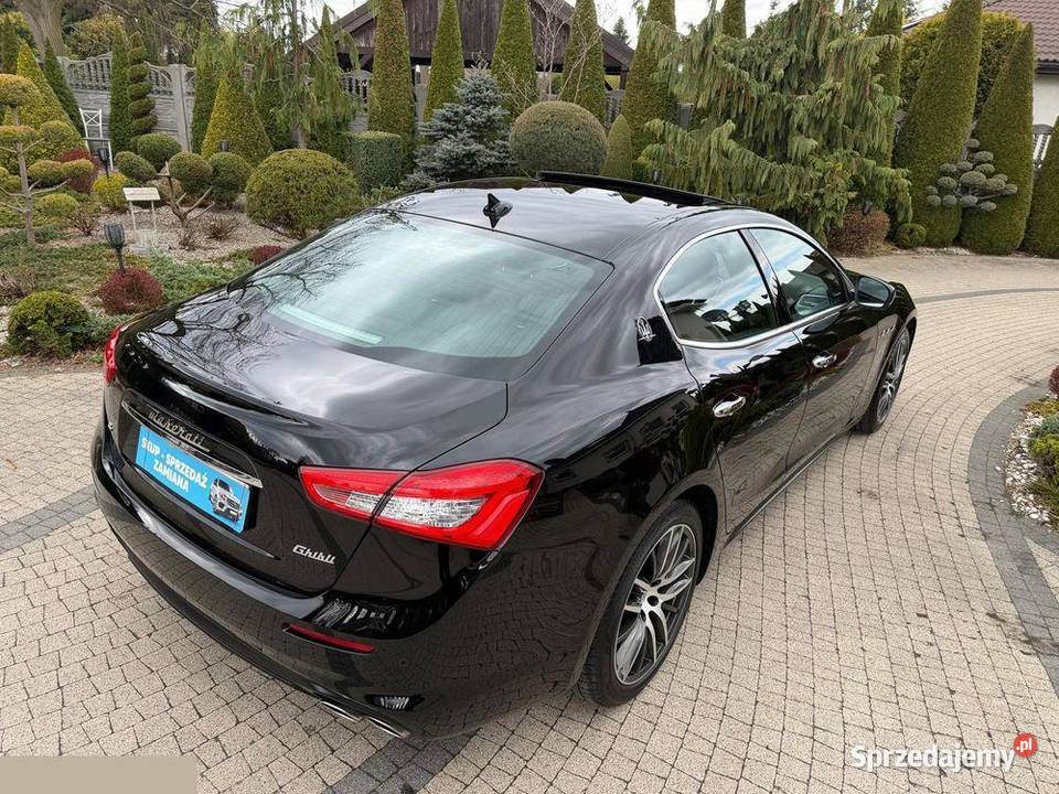 Maserati Ghibli GranSport 30 V6 350 2019r Samochody osobowe