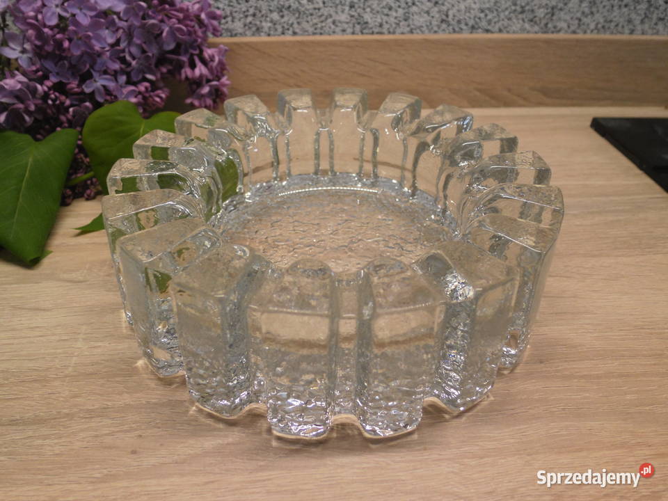 Szklany przyciskpopielnica masywna Raszków