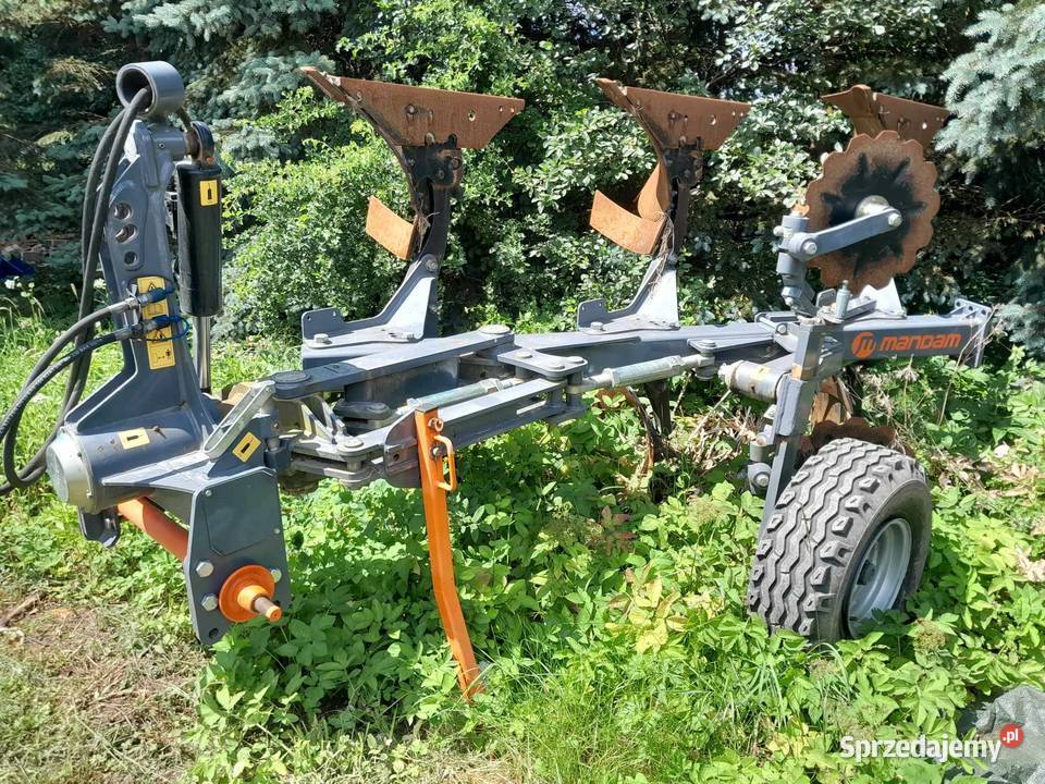 Pług obrotowy lekki Mandam Fen 3 skiby 1 2019 nieuszkodzony Olsztynek