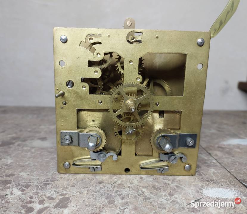 M166 Mechanizm starego zegara ściennego Japy pomorskie Tczew