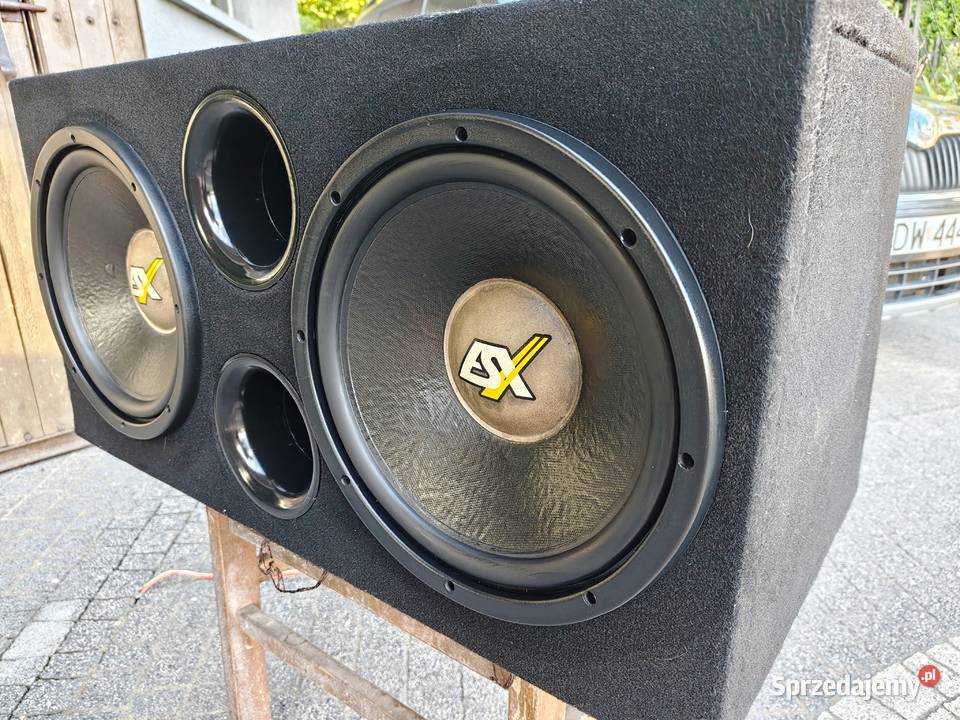 Skrzynia tuba basowa bassowa subwoofer dual 2x Niegowonice