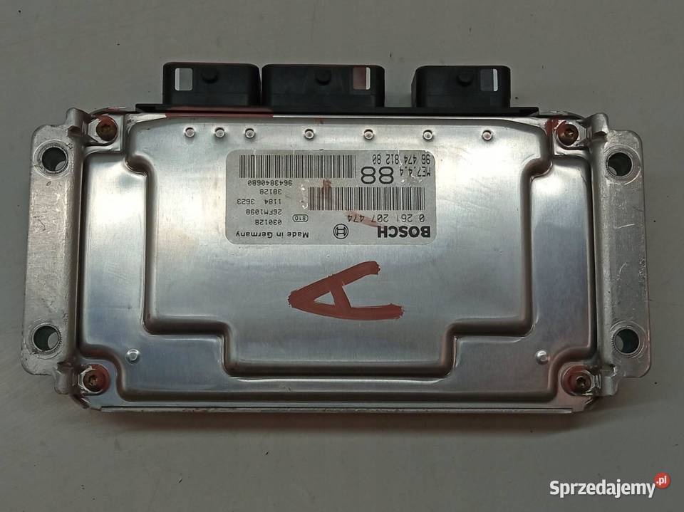 STEROWNIK SILNIKA 0261207474 Peugeot 307 I świętokrzyskie