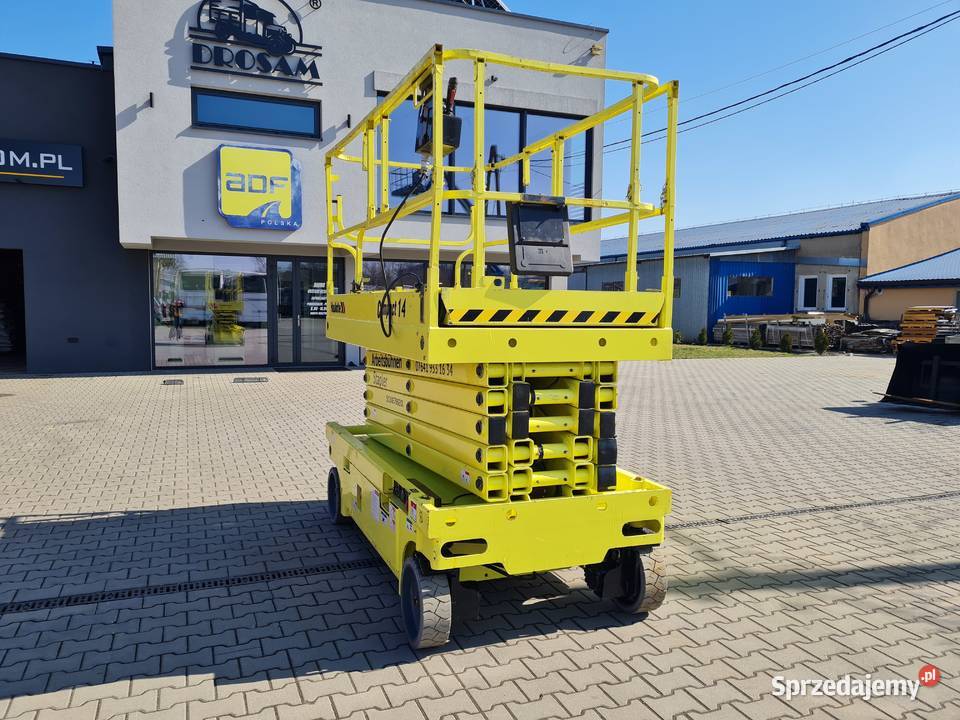 Podnośni nożycowy Haulotte Compact 14 2016 wys nie Maszyny budowlane małopolskie Dąbrowa Tarnowska