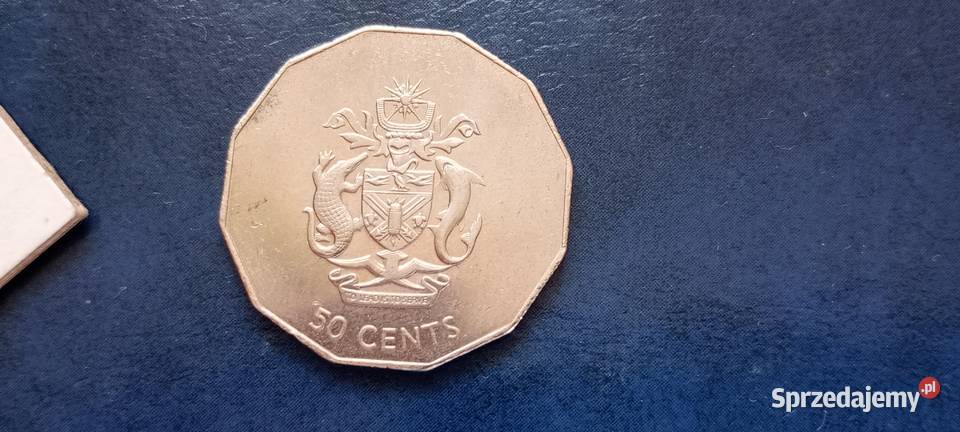 Stare monety 50 cent 2005 Wyspy Solomona Lesko sprzedam