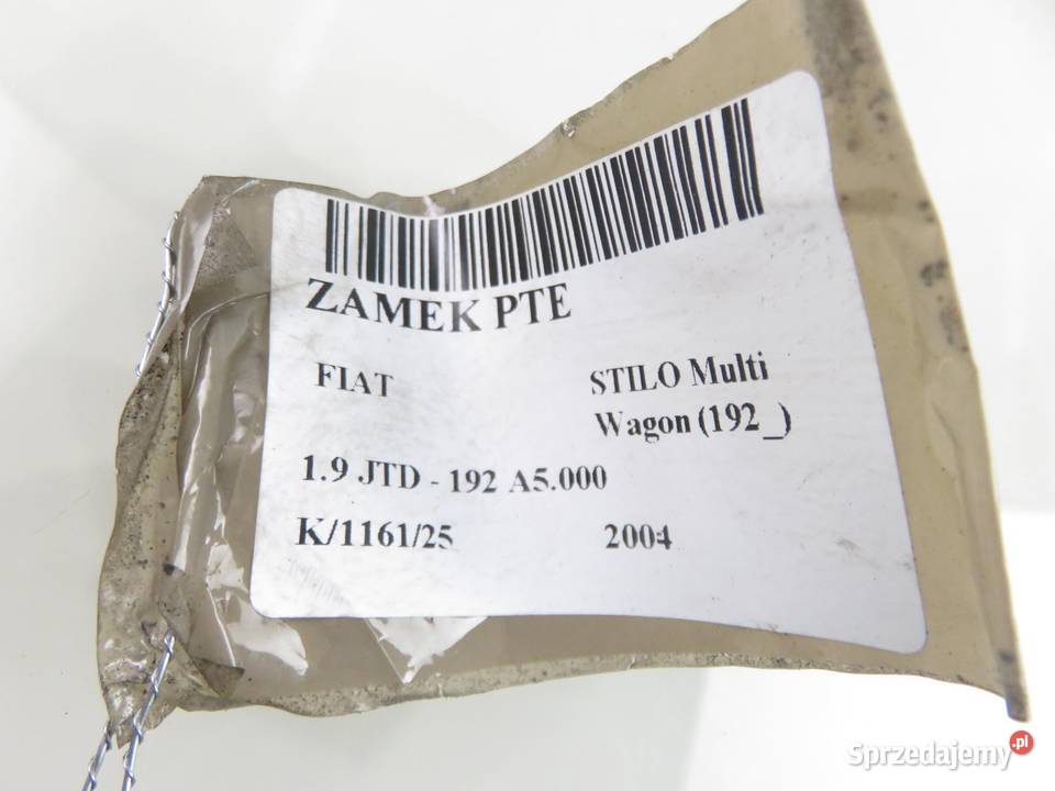 ZAMEK PRAWY TYLNY FIAT STILO Multi Wagon 8PIN