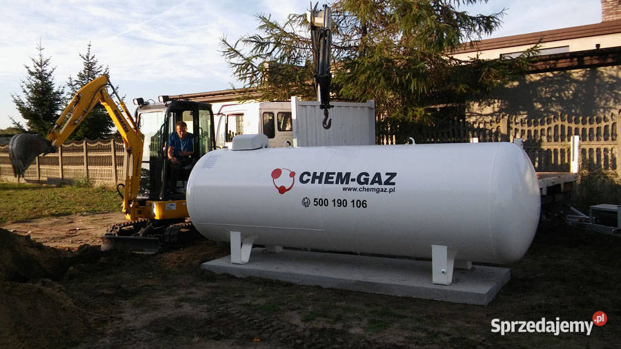 Zbiornik na gaz 4850l butla na GAZ PROPAN LPG Płońsk