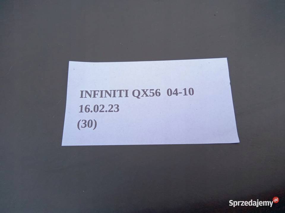 OSŁONA PANEL POD KIEROWNICĘ INFINITI QX56 ARMADA Części Nowy Tomyśl sprzedam