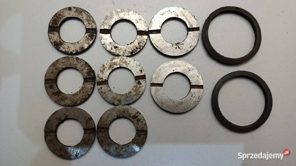 Podkładki zwrotnicy zestaw Fiat 126p Koniusza