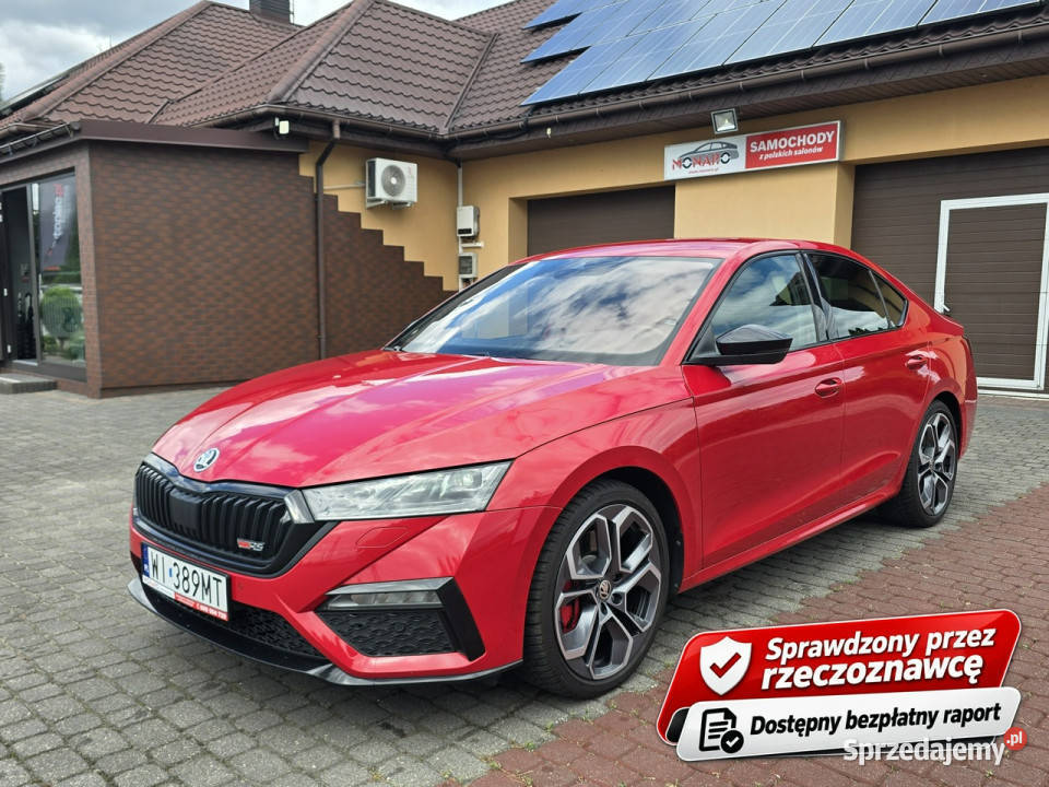 koda Octavia RS Pakiety 20 TSI 245 DSG Salon światła przeciwmgielne Škoda kujawsko-pomorskie sprzedam