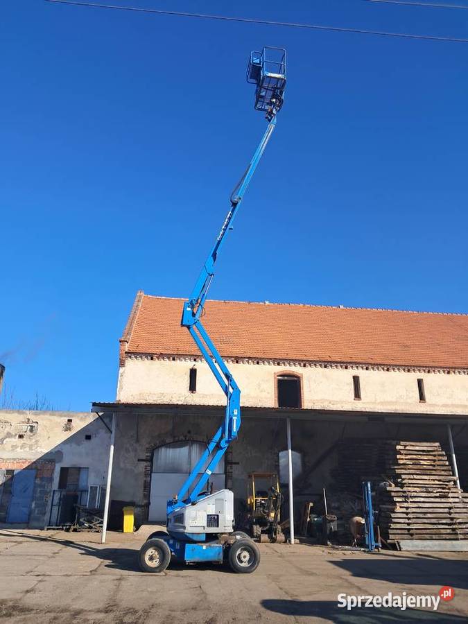 Podnośnik koszowy Genie Z4522 Tyniec nad Ślęzą