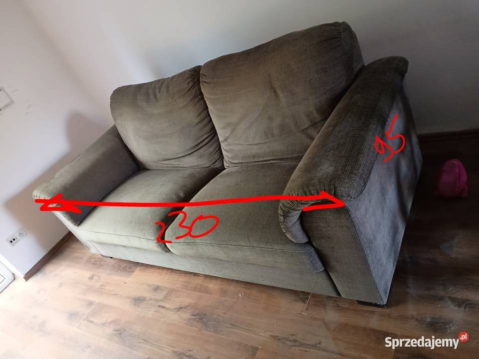 Sofa oddam 230cm Poznań sprzedam