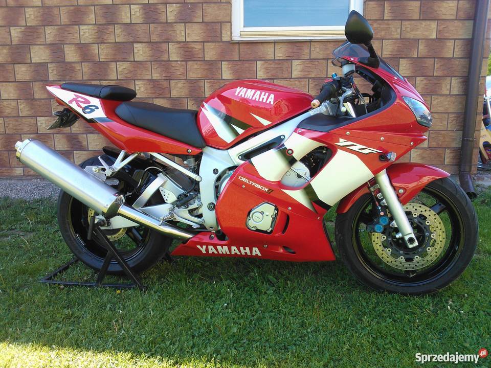 Piękna Yamaha R6 czerwony Nowy Sącz