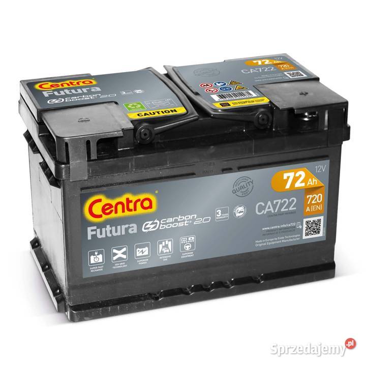 Akumulator Centra Futura 72Ah 720a ŁÓDŹ Łódź