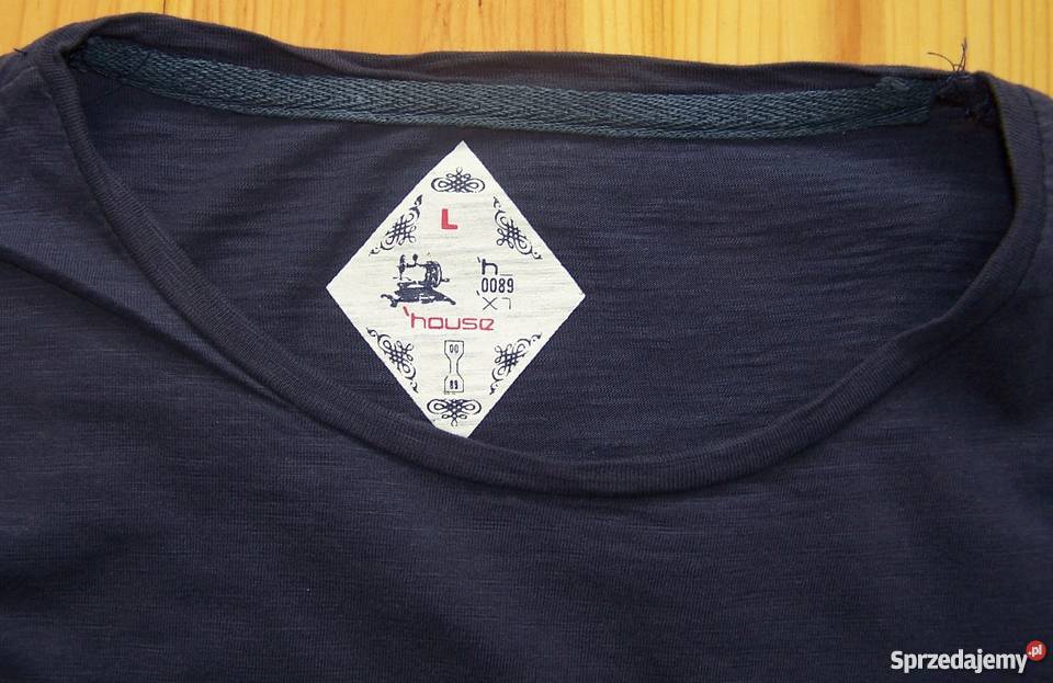 Tshirt House z kieszonką 100 bawełna Białystok