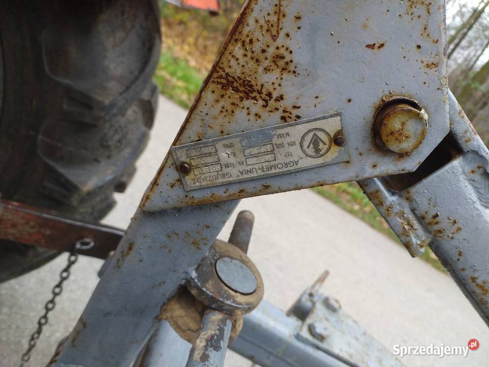 Pług Grudziądz 3skibowy 21 Oryginalna przystawka Dąbrowa Tarnowska sprzedam