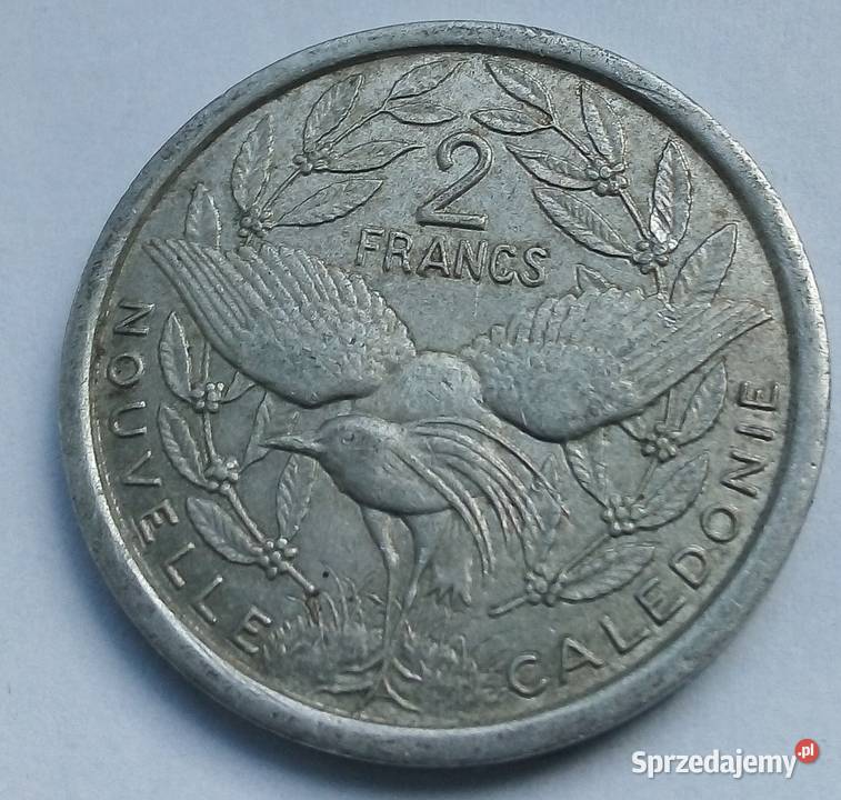 NOWA KALEDONIA2 FRANCS1971 r mazowieckie Legionowo