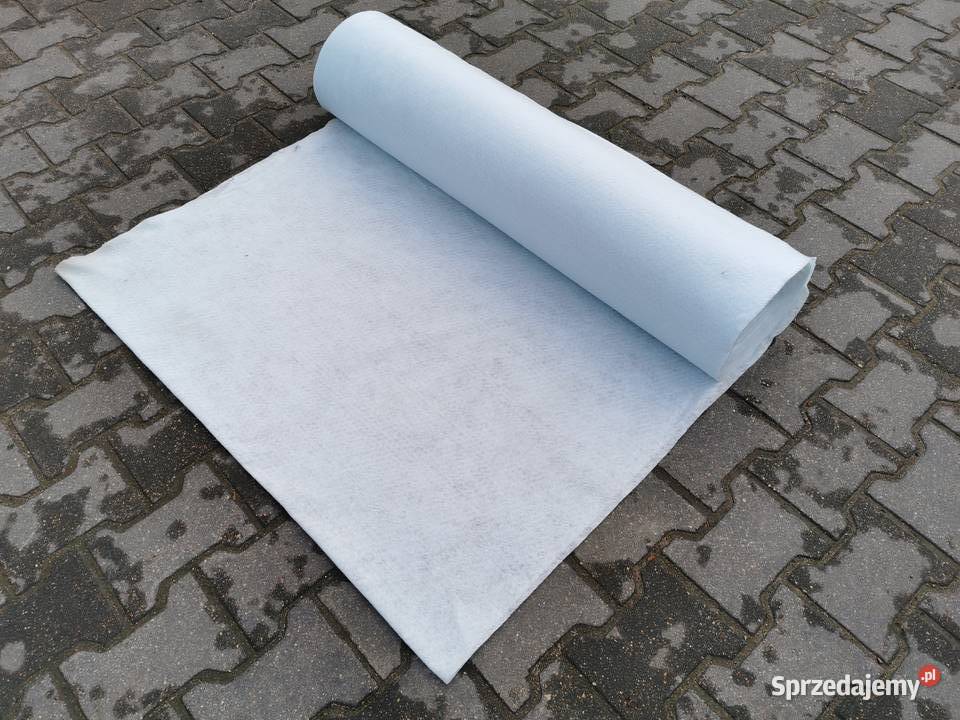 Geowłóknina PES100 1x20m 100gm2 SUPER JAKOŚĆ Materiały budowlane Warszawa