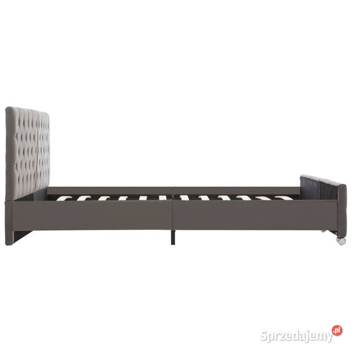 Rama łóżka szara tapicerowana aksamitem 180x200 Warszawa