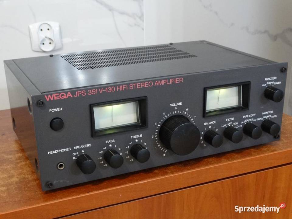 Wzmacniacz Wega JPS351 V130 Vintage WYSYŁKA Wzmacniacze i pokrewne