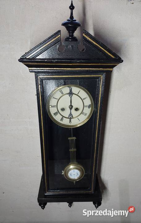 105 Stary zegar ścienny sprawny Junghans Tczew