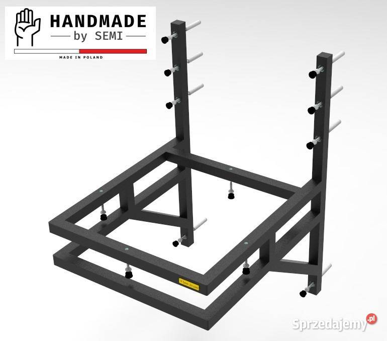 Konsola pod umywalkę Stelaż podtynkowy reling