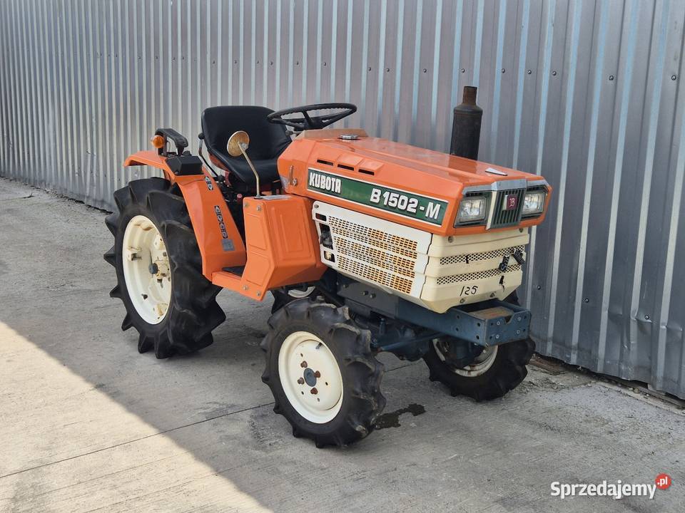Traktorek traktor KUBOTA B1502D 15 44 Małuszyn sprzedam
