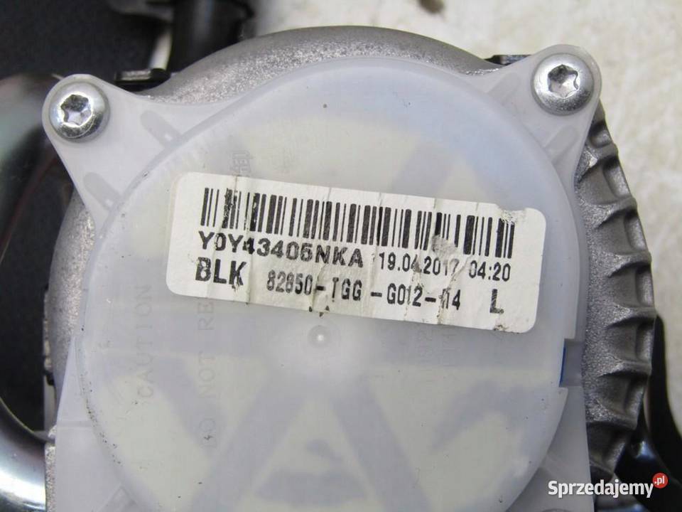 PAS BEZPIECZEŃSTWA LEWY TYŁ TYLNY LEWY HB HONDA sprzedam