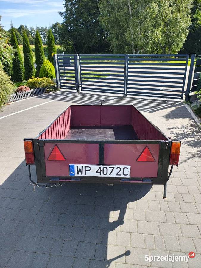 Przyczepka samochodowa 750 Dmc SAM 1 mazowieckie Płońsk