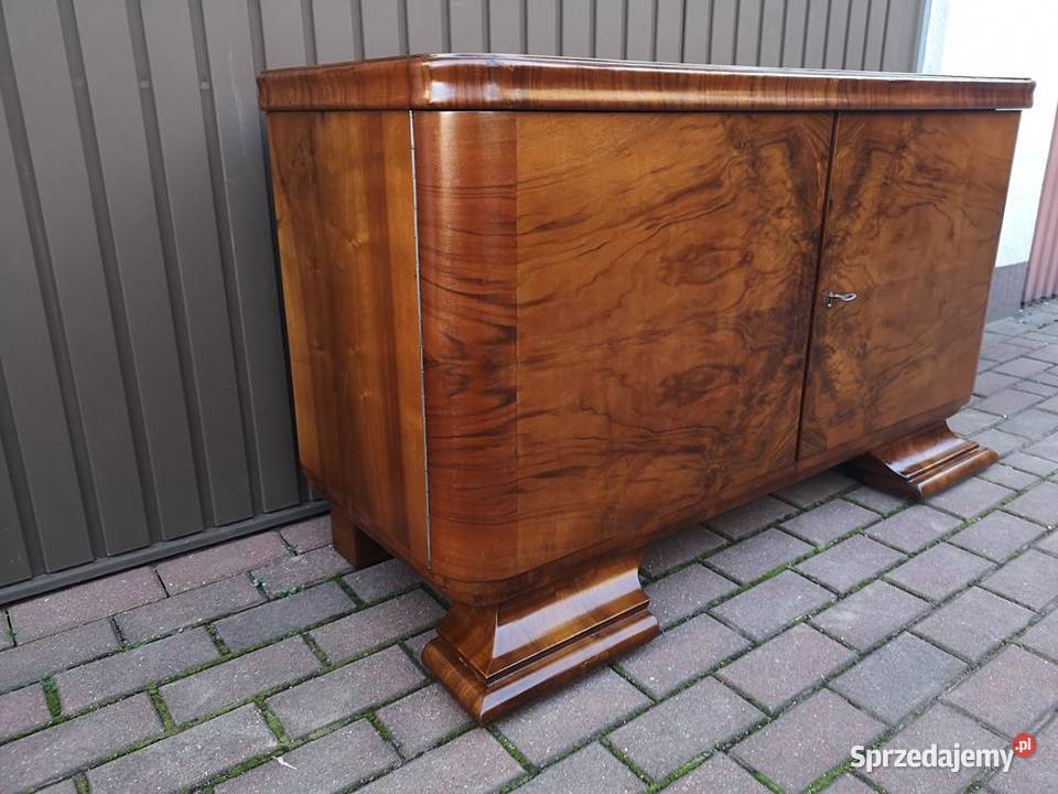 Komoda ARTDECO RTV Niska 130 Orzech Zgrabna