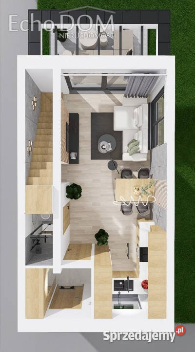 Dom bliźniak 67m2 Kraków Mirosława Krzyżańskiego Sprzedaż małopolskie