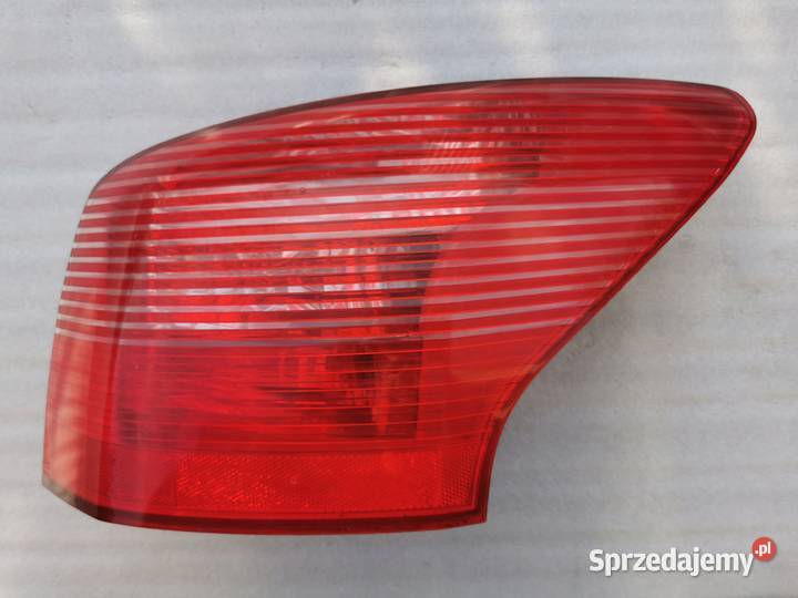 Lampa Prawy Tył Tylna Prawa Peugeot 407 SW Kombi osobowe mazowieckie Wyszków sprzedam