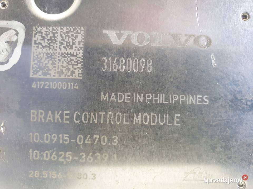 Volvo V90 POMPA ABS Sterownik 31680098 P31680101 Pompy hamulcowe Chełm