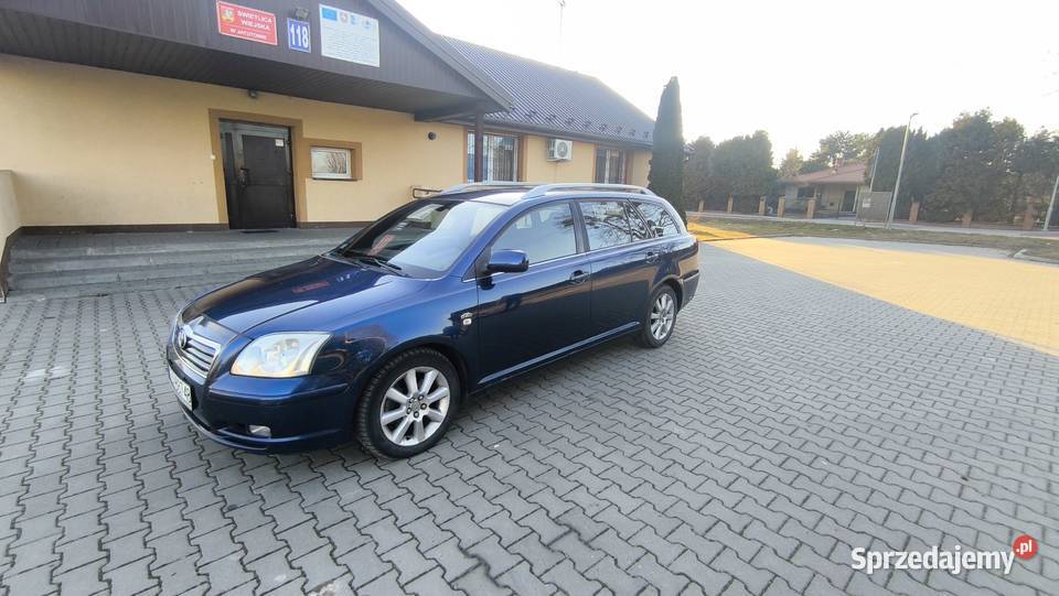 Toyota Avensis 20d4D 116 dużym serwisie ESP Zamość
