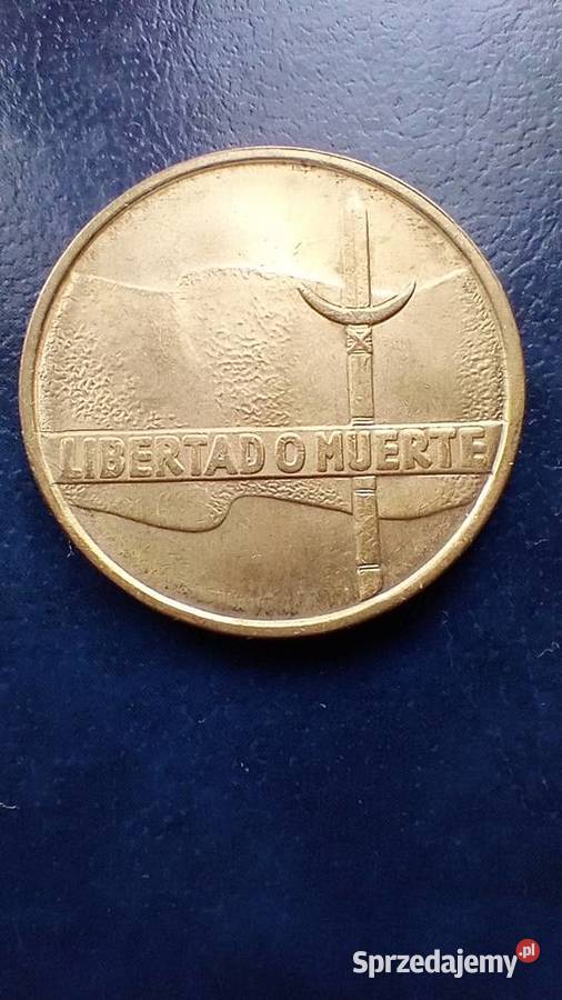 Stare monety 5 peso 1975 Urugwaj Lesko