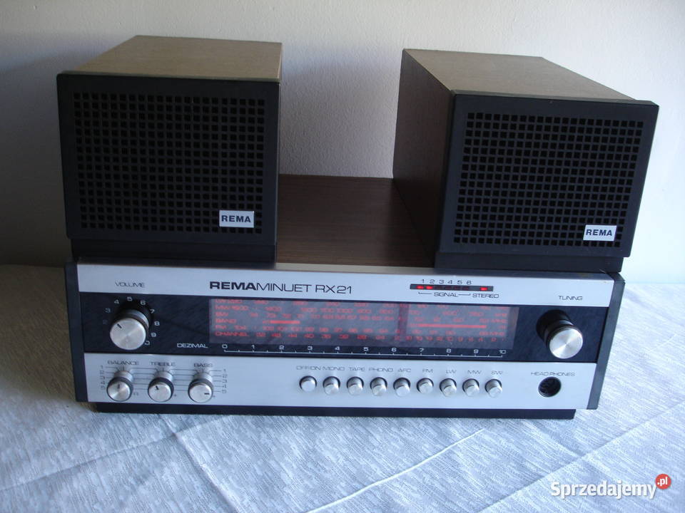 Stare radio DDR REMA MINUET RX21 lubuskie Zielona Góra