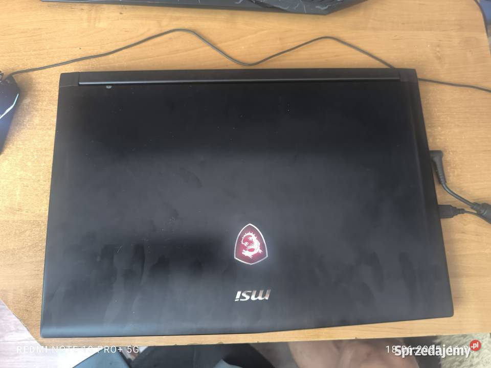 Sprzedam laptop MSI Gamingowy 16GB MSI Zamość