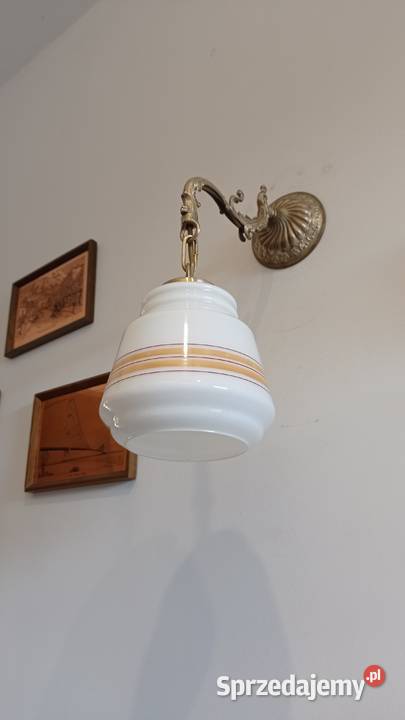 Stara lampa wisząca Włocławek