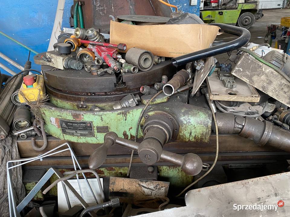 FREZARKA PIONOWA duża TOS stół obrotowy Wola Murowana sprzedam