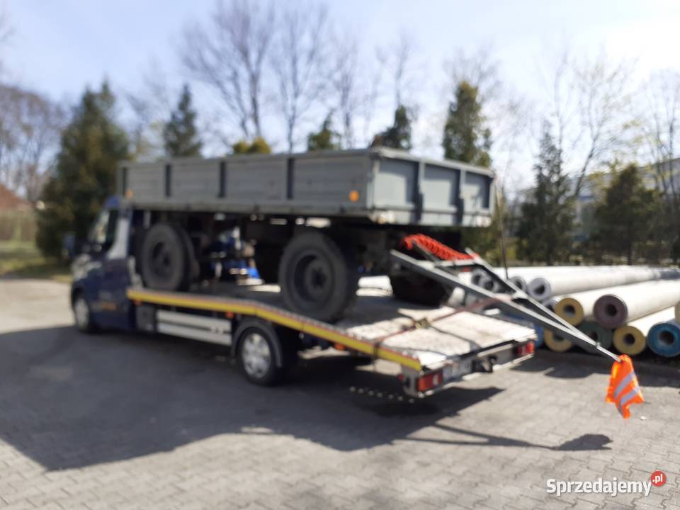 Transport maszyn rolniczych przyczepitp kraj