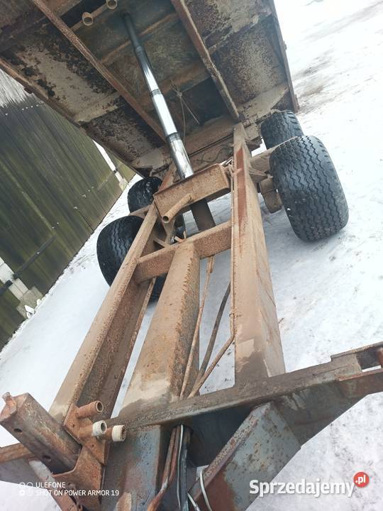 Przyczepa tandem wywrotka na 3 strony 11t ze Rostkowo