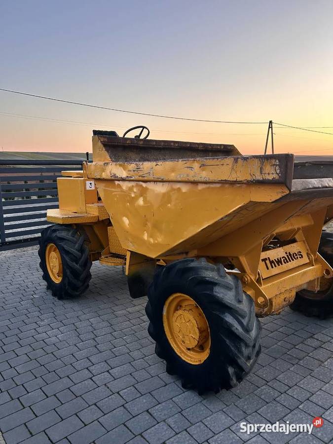 Wozidło budowlane Thwaites 6t silnik perkins małopolskie Prandocin-Iły